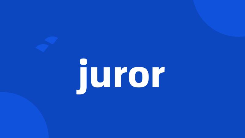 juror