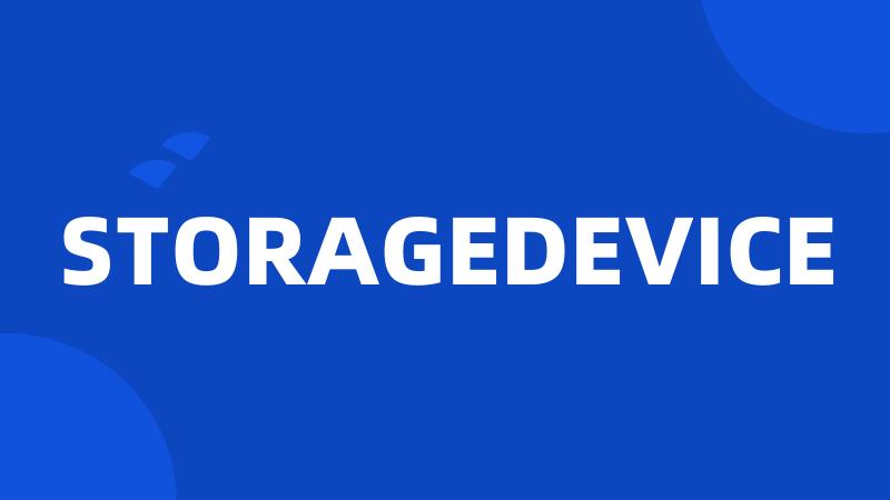 STORAGEDEVICE