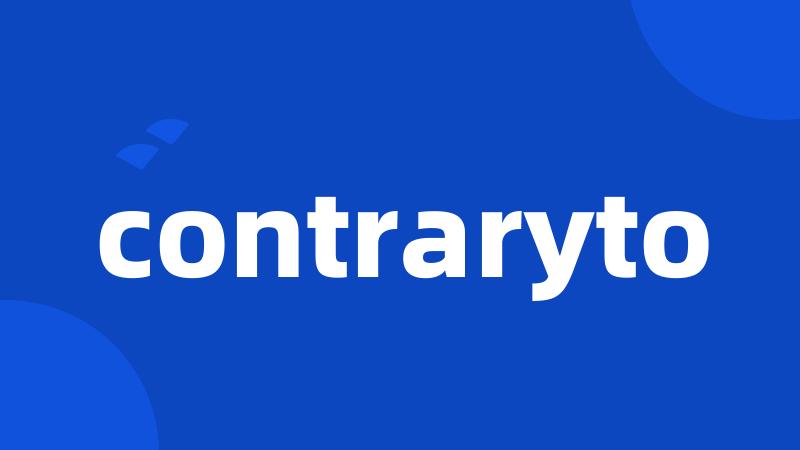 contraryto