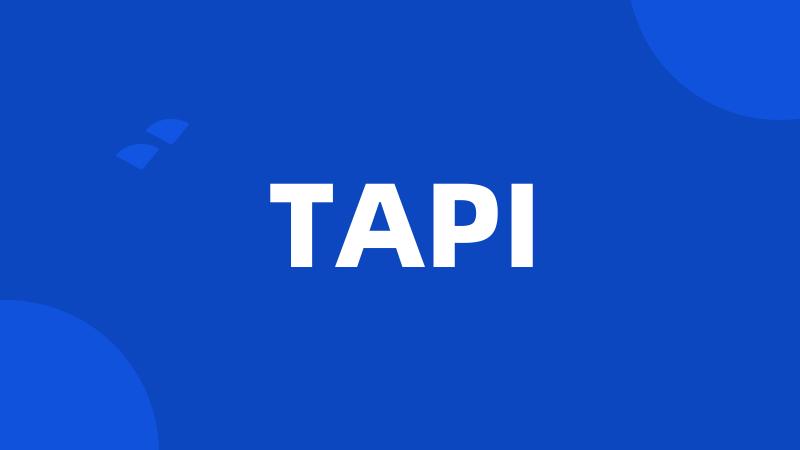 TAPI