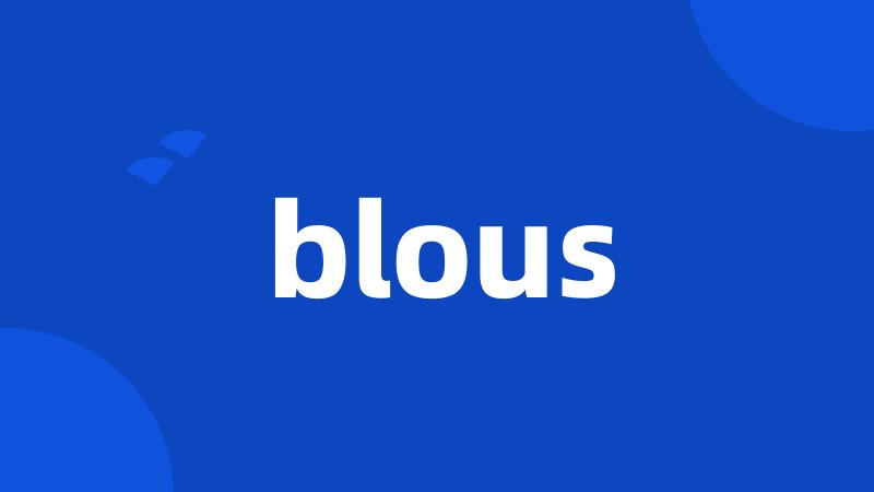 blous