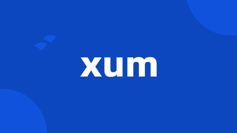 xum