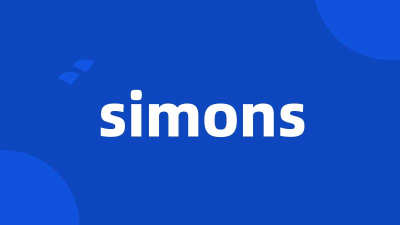 simons