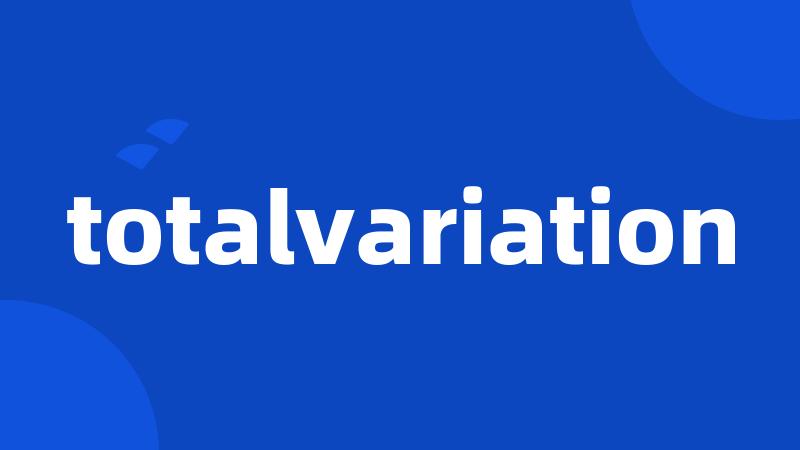 totalvariation