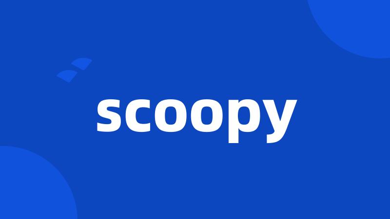 scoopy