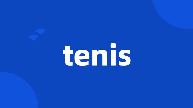 tenis