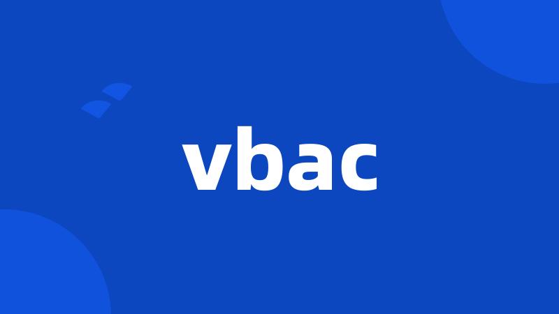 vbac