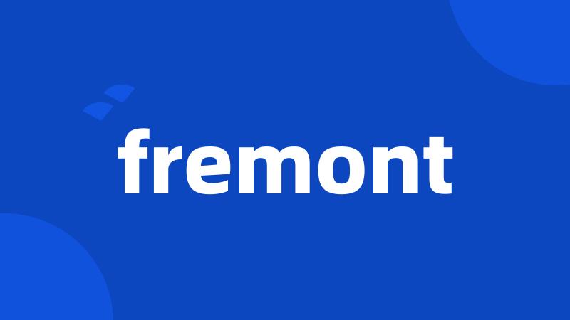 fremont