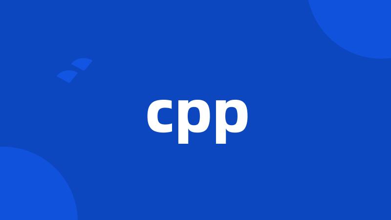 cpp