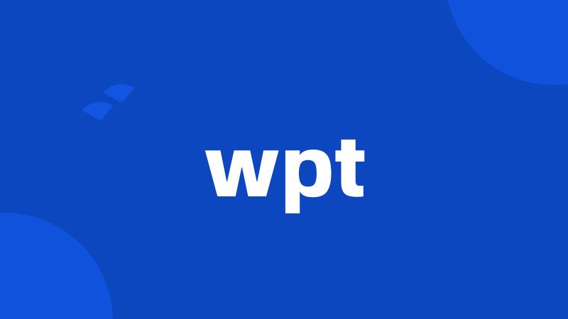 wpt