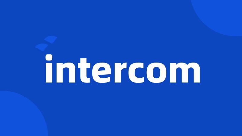 intercom