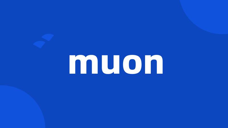 muon