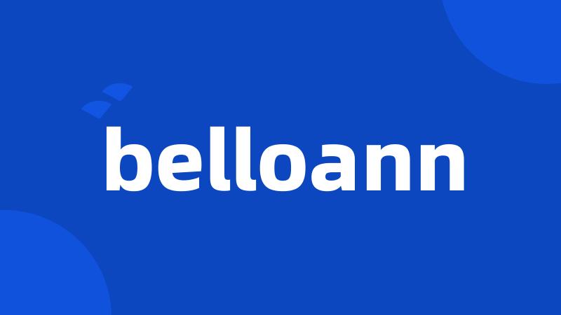 belloann