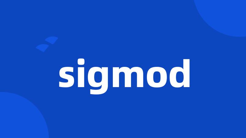 sigmod