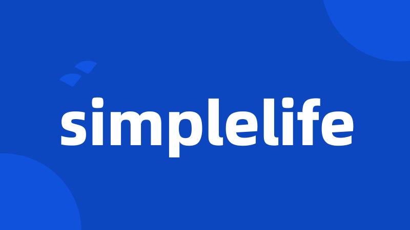 simplelife