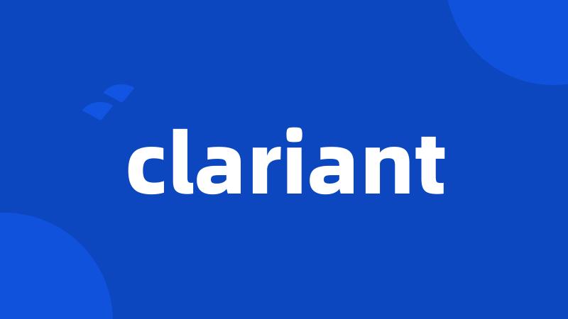 clariant