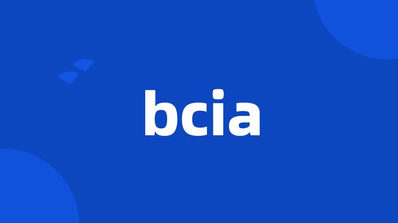 bcia