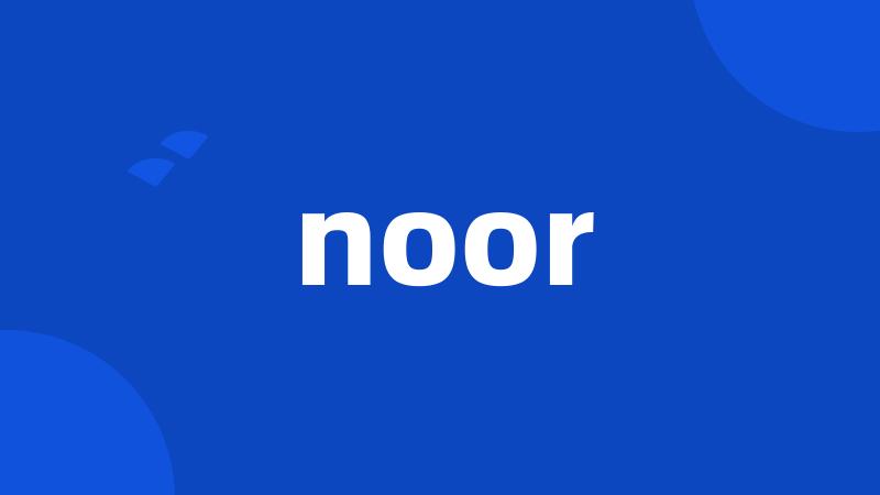 noor