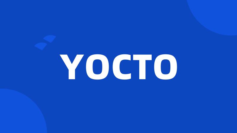 YOCTO