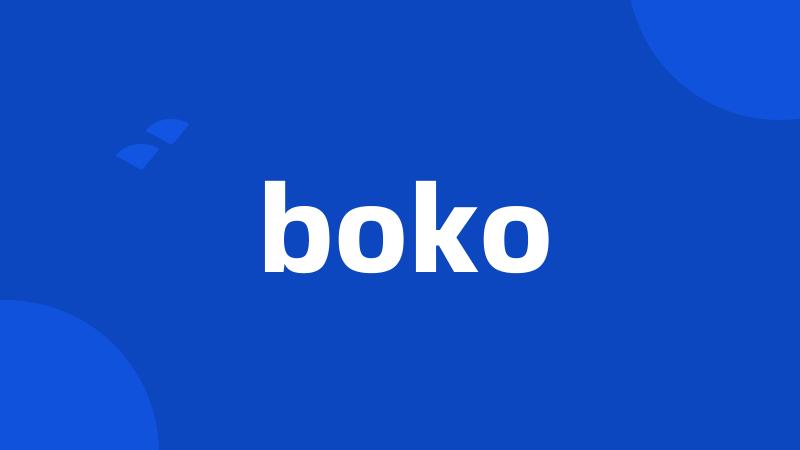 boko