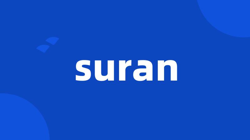 suran