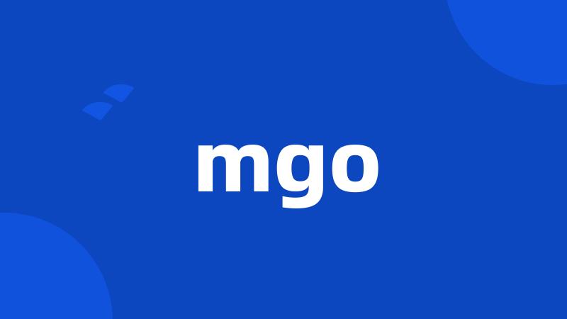 mgo