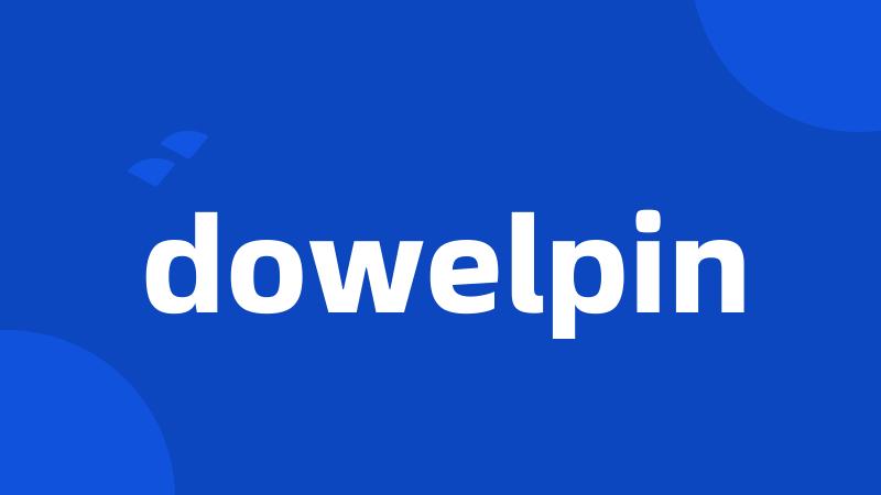 dowelpin