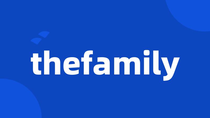 thefamily