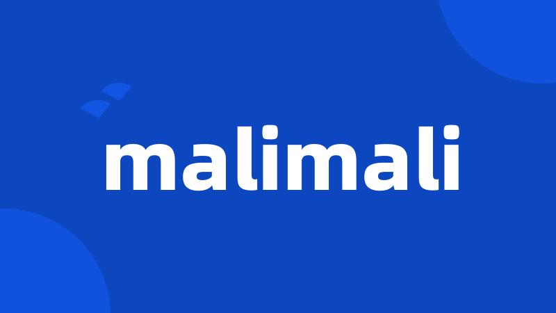 malimali