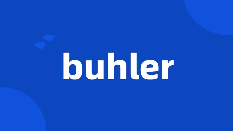 buhler