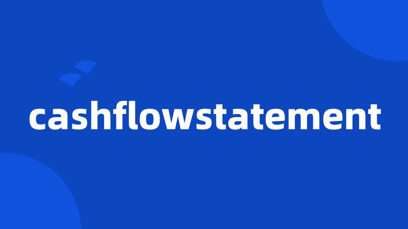 cashflowstatement