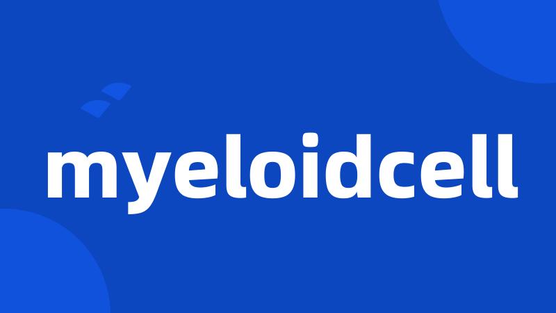 myeloidcell