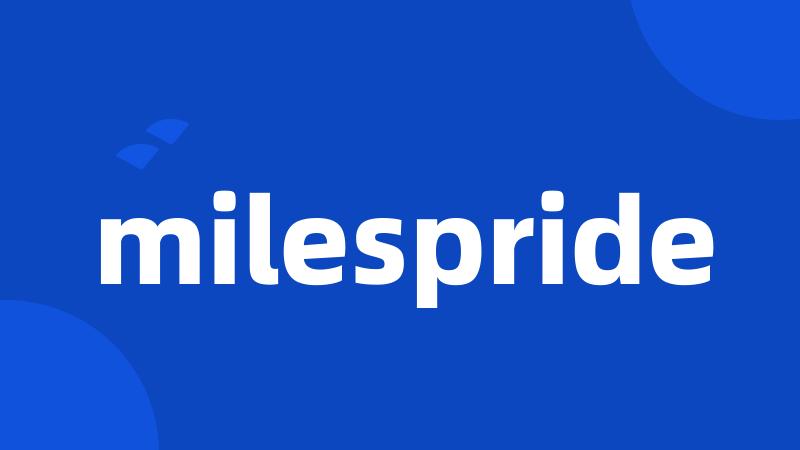 milespride