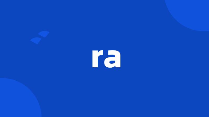 ra