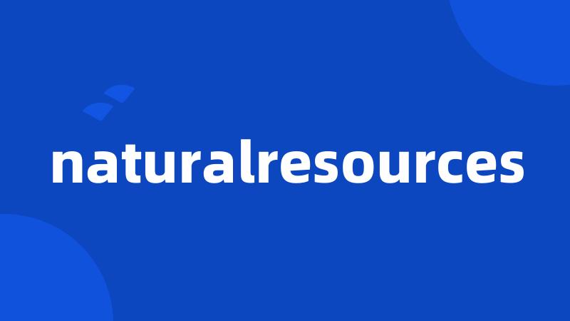 naturalresources