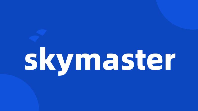 skymaster