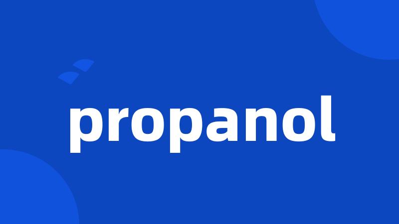 propanol