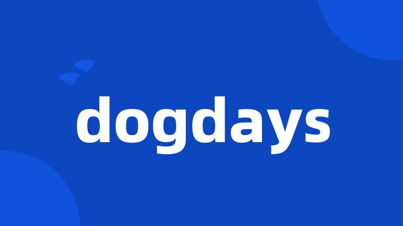 dogdays