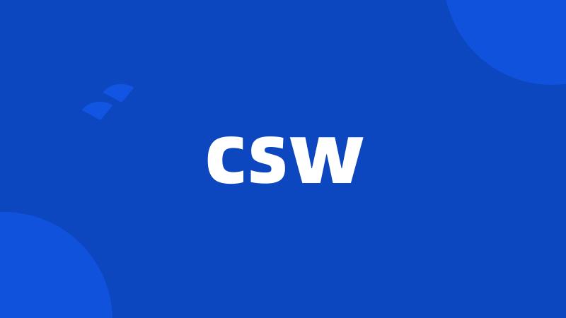 csw