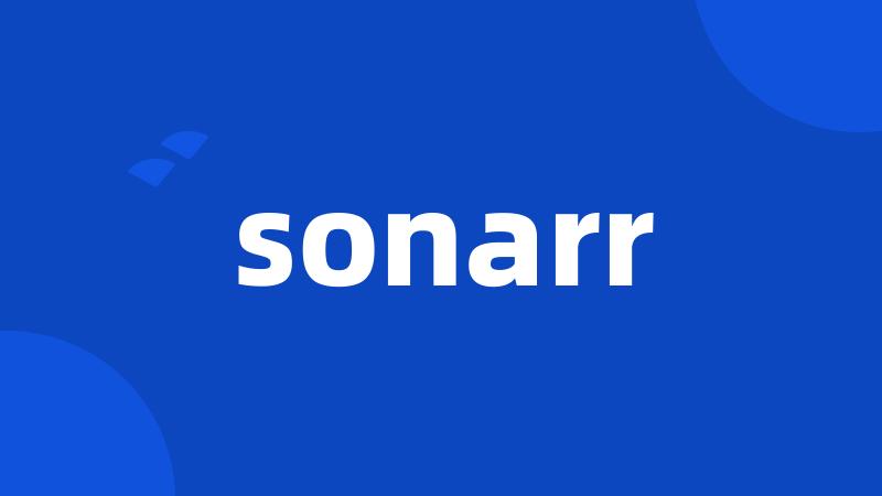 sonarr