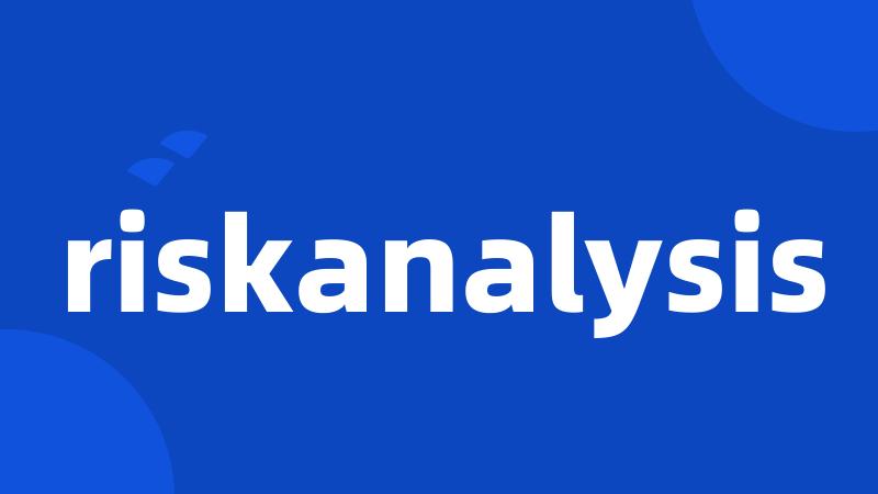 riskanalysis