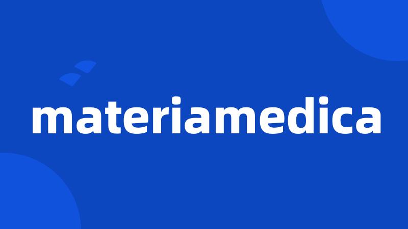 materiamedica