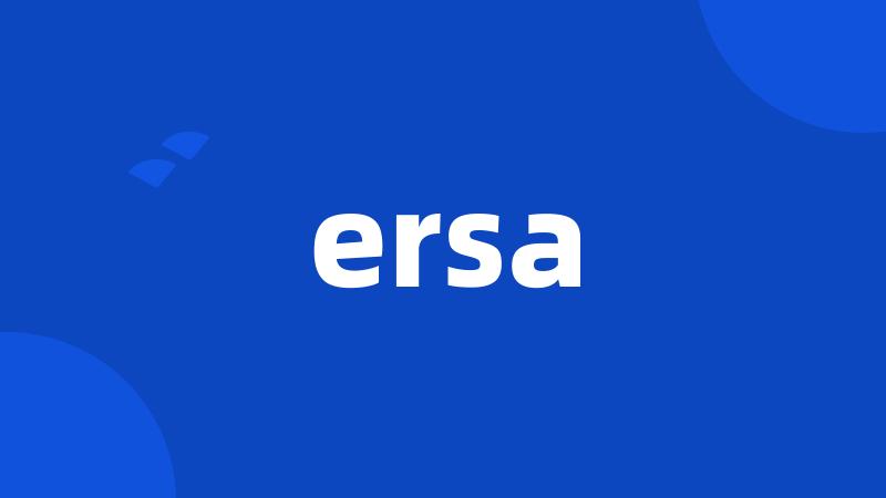 ersa