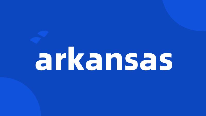 arkansas