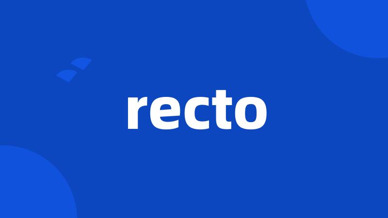 recto