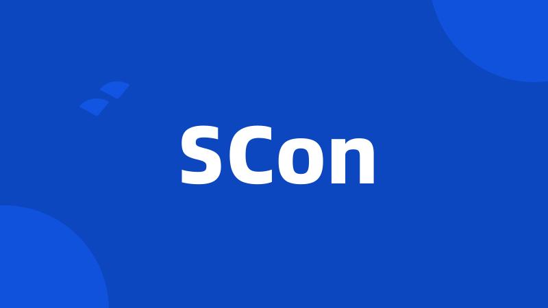 SCon