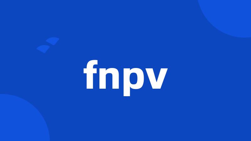 fnpv