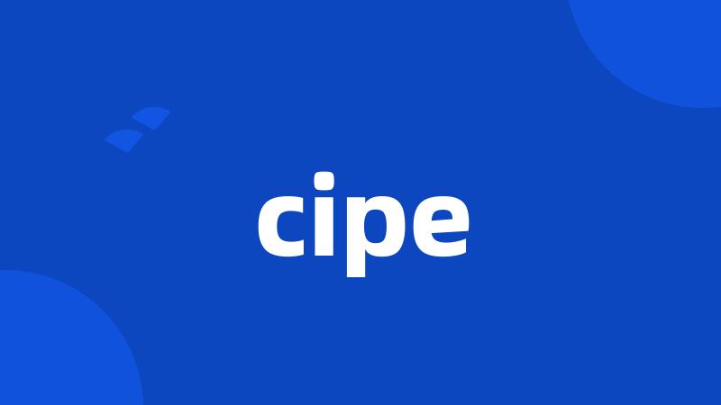 cipe