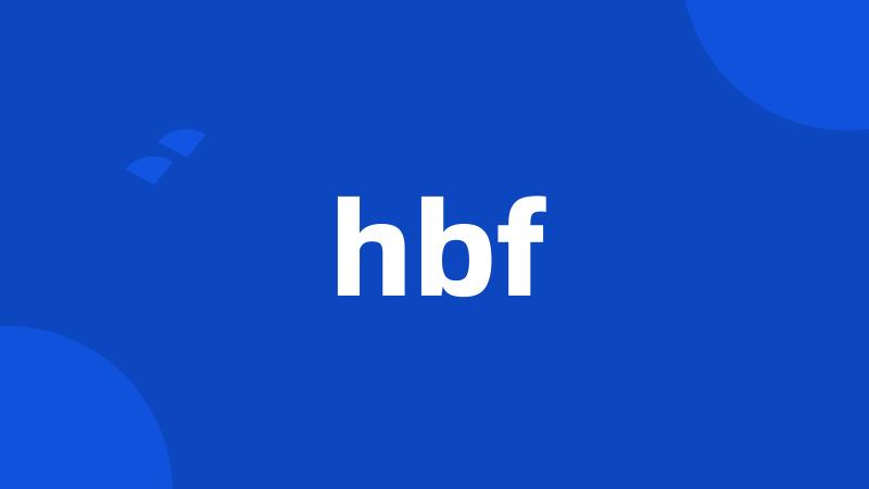 hbf