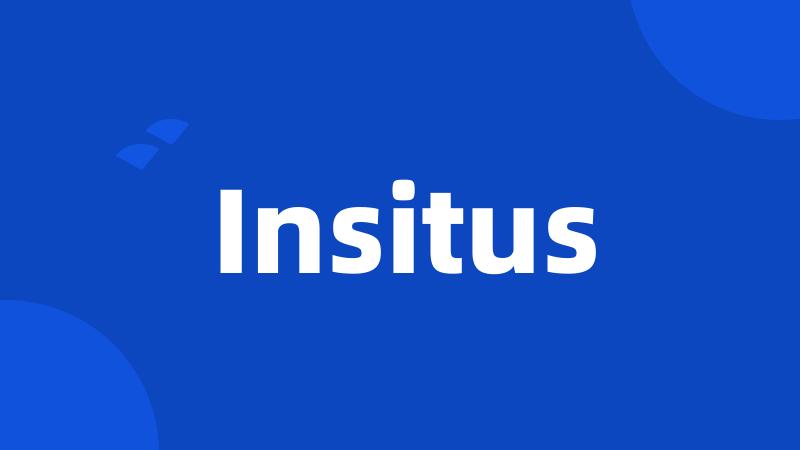 Insitus